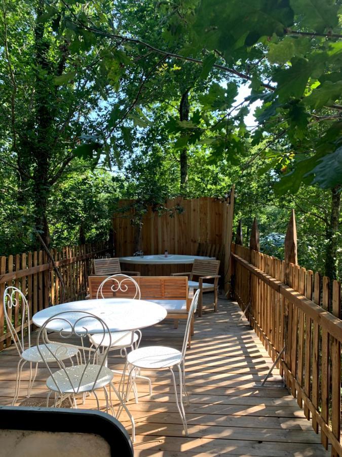 Magic Roof Top Bus With Big Bath In The Tree Forest! Mimizan Luaran gambar
