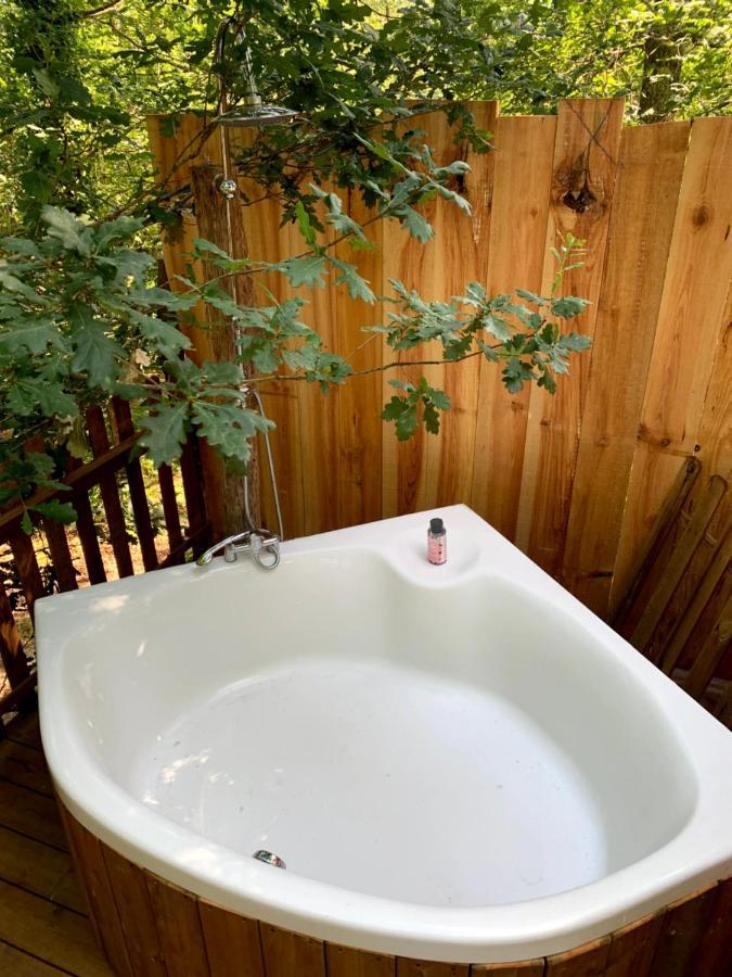 Magic Roof Top Bus With Big Bath In The Tree Forest! Mimizan Luaran gambar